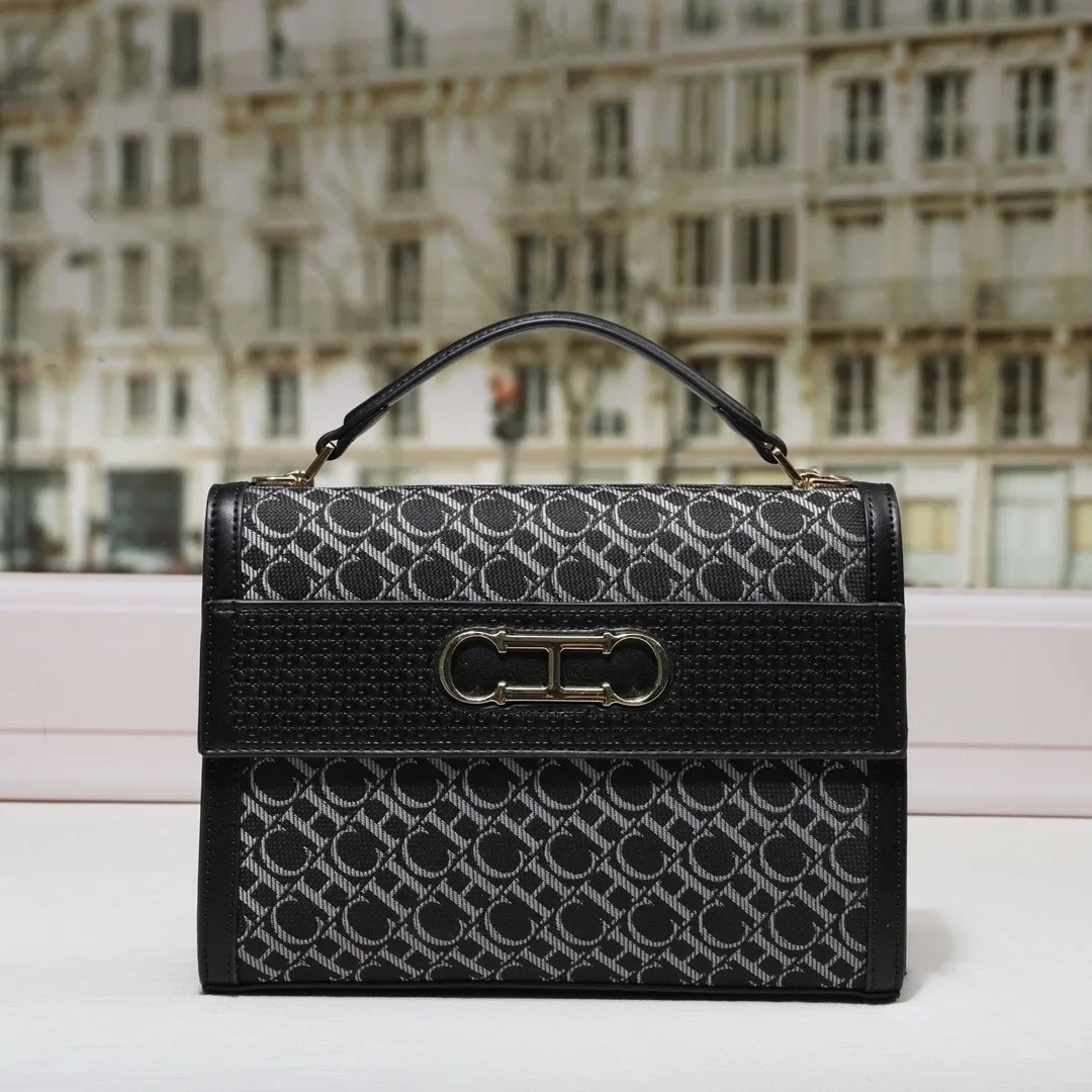 

Famous Designer Luxury Brand Women's Handbag Elegant Leather Crossbody Bag With Detachable Shoulder Messenger Purse Tote Bags