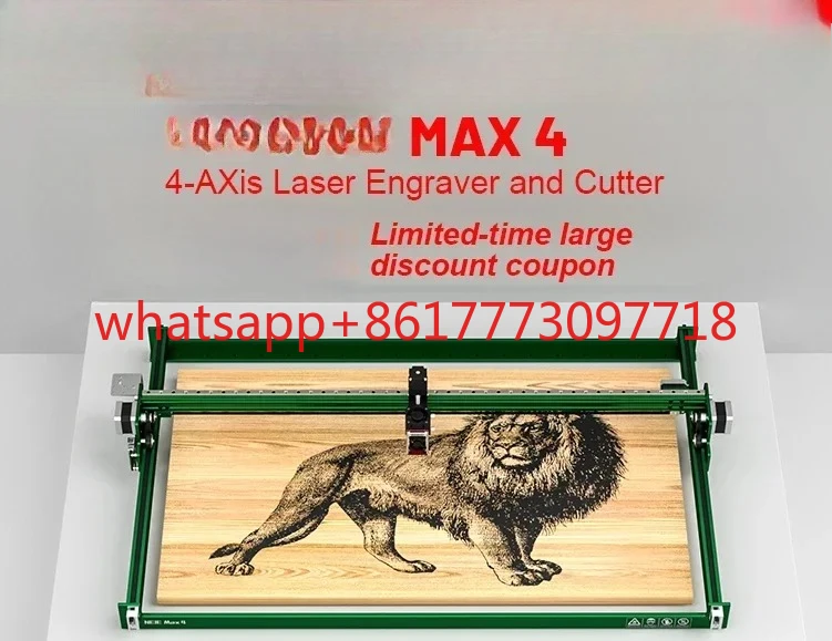 

Max 60W 120W E80 Engraving Cutting Machine 4-Axis Industrial Engarver Cutter High-Efficiency Pulse Energy