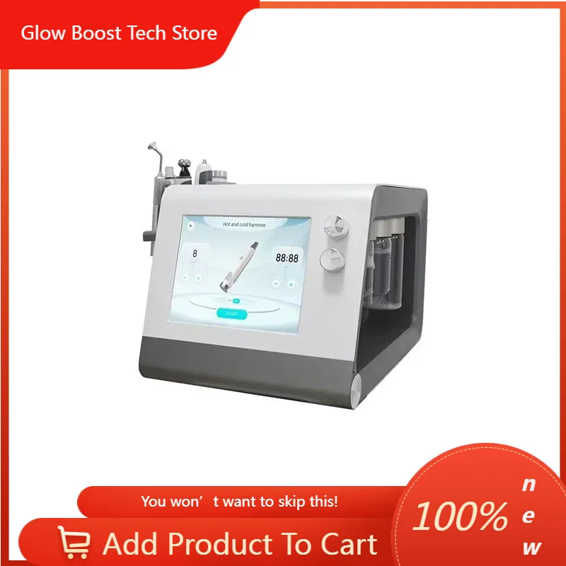 

NYPortable 5-in-1 Skin Care Machine s Newest Co2 Bubble Oxygenation Hydro Jet Peel Facial Device for Home Use