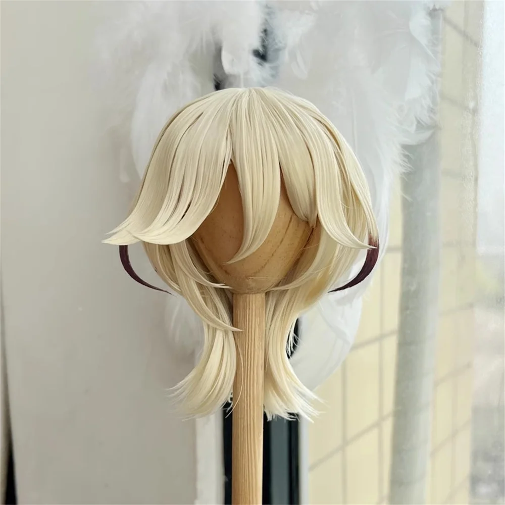Game Genshin Impact Alhaitham Kaveh Rol Cos Handgemaakte Haar 1/3 1/4 1/6 BJD Haar Pruik Cosplay KN Gift