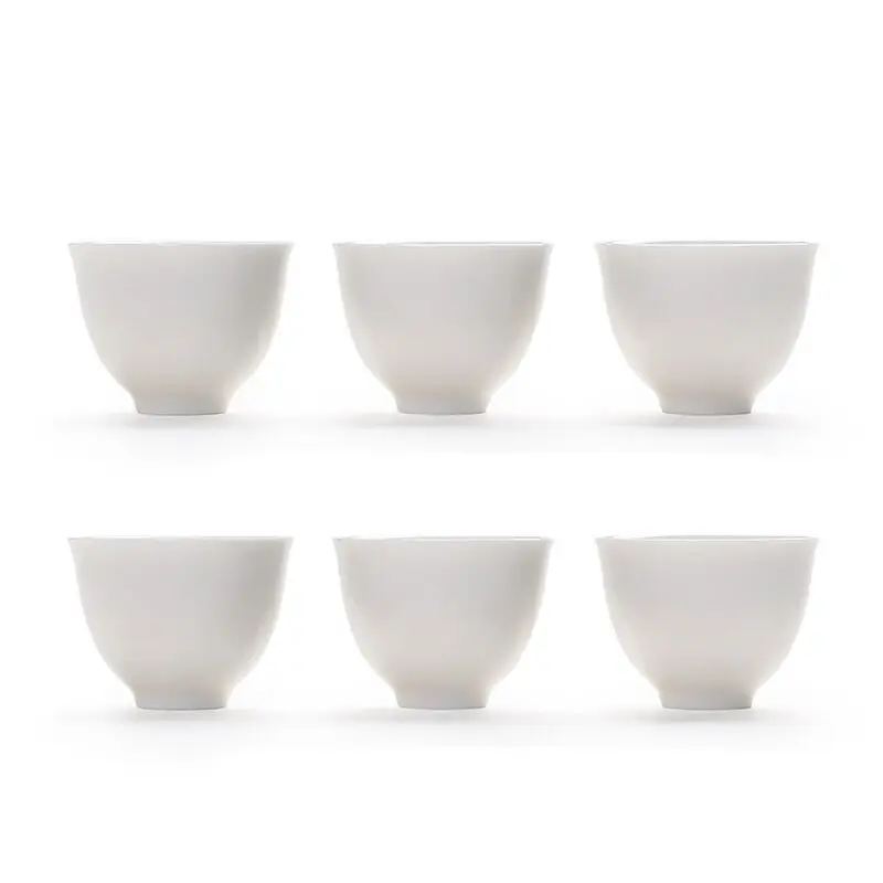 6 pcs 80 ml espresso Customer  Coffee Cup without handle and saucer