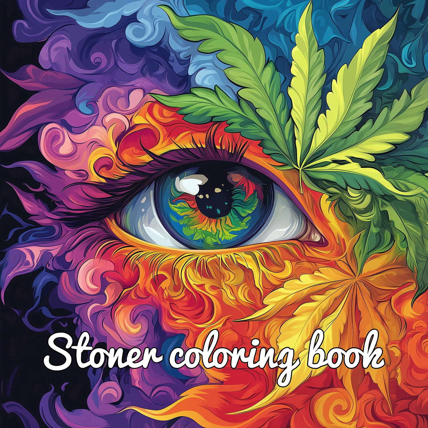 1PC Adult Coloring Book 26 Pages with Animals, Landscape, Flowers, Patterns, Mushroom And Many More For Relaxation Paperback