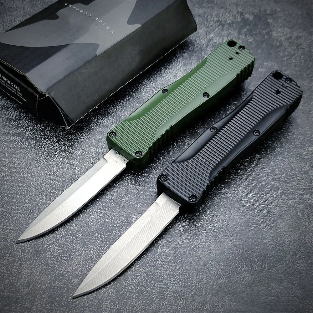 

Mini BM 4850 OM Tactical Fplding Knife 440C Blade Zinc Alloy Handle EDC Hand Tool Outdoor Camping Pocket AU/TO Knife