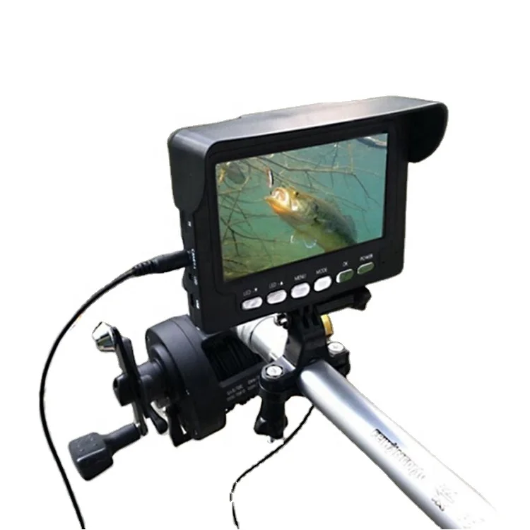 2027 New Design 4.3 Inches Screen Rod and Reel Set  Portable      Visual  Combo