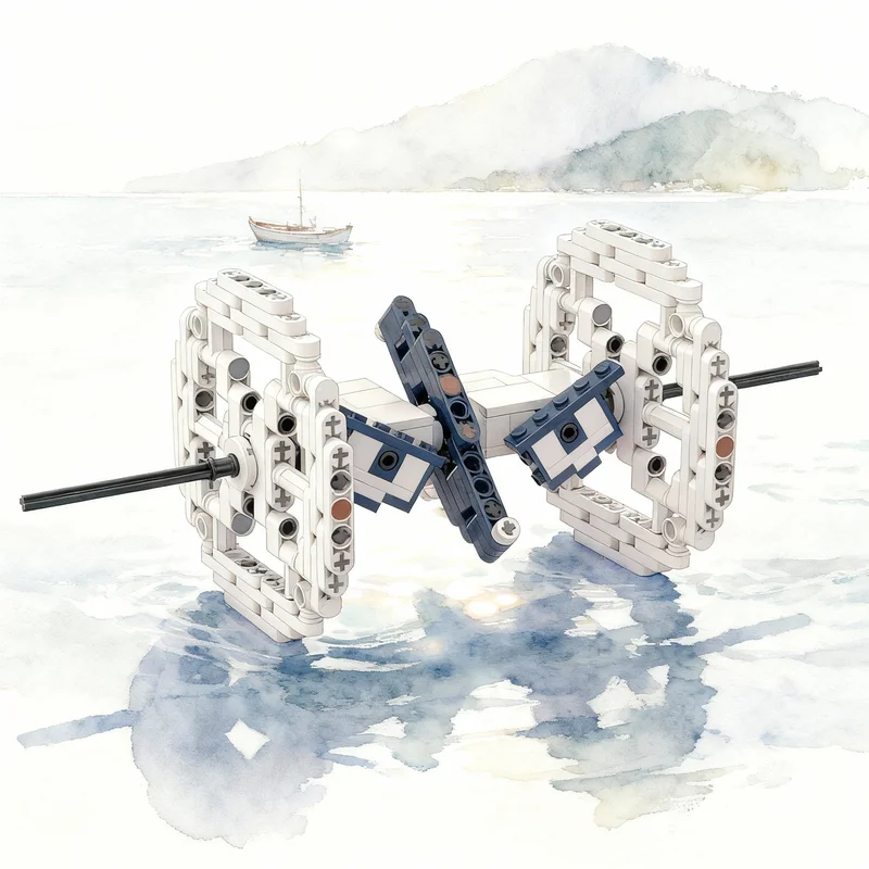 

318pcs MOC Battlebots 1 Scale HUGE World Model Building Blocks Christmas Gifts Architecture DIY Toys Idea Creative Education