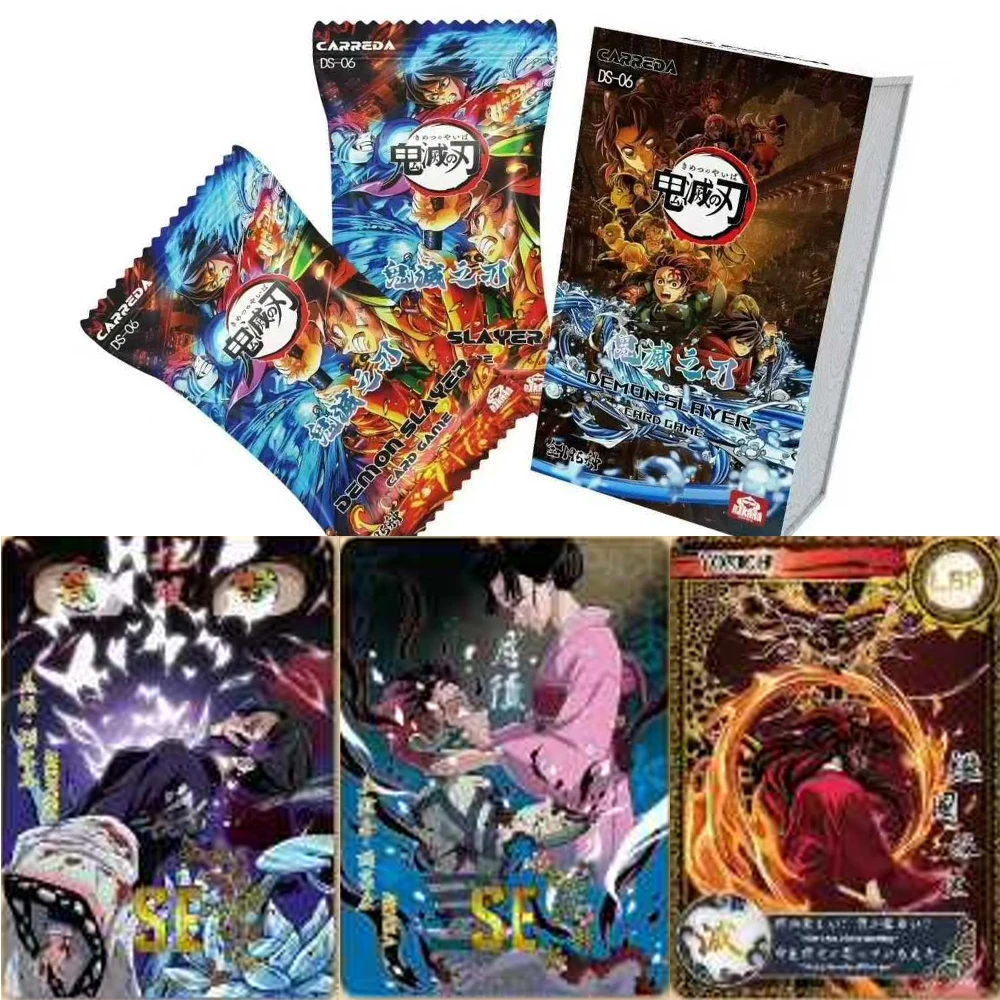 

Карта «Убийца демонов» AIKAHO, английская версия, «Путешествие Глава», Tanjirou Nezuko Kanroji Limited, коллекционные карты периферийных устройств аниме