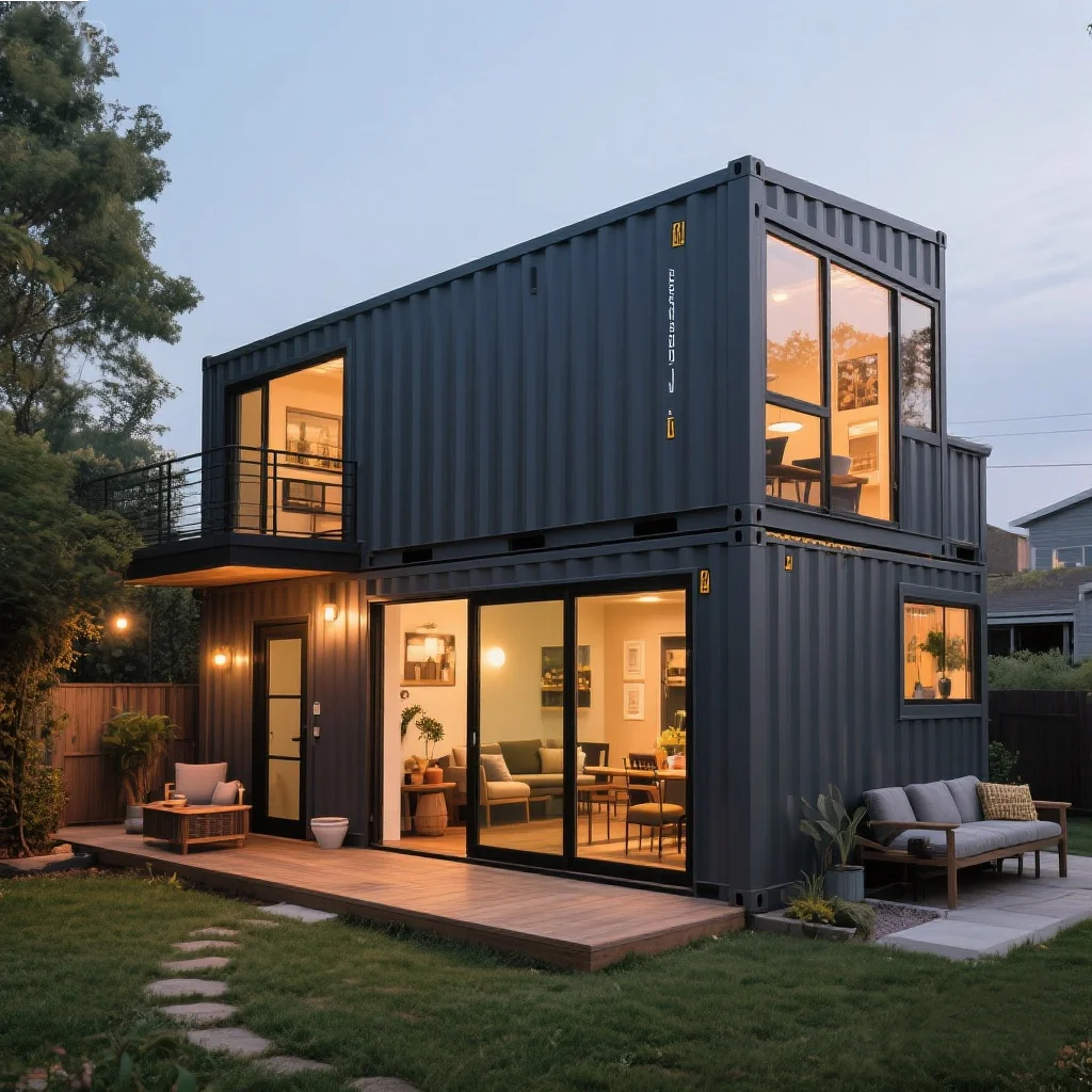 

Container Prefab House 20Ft 40Ft Movable Tiny Homes Modern Durable Quality Expandable Container House for Living 2 3 Bedrooms