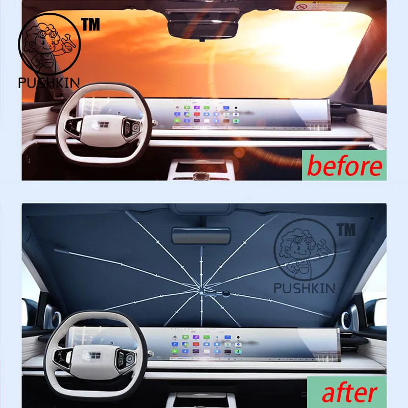 

Для Geely Galaxy E8 2024 2025 зонтик на лобовое стекло автомобиля для лобового стекла, защита от солнца, теплоизоляция, солнцезащитный козырек, занавеска