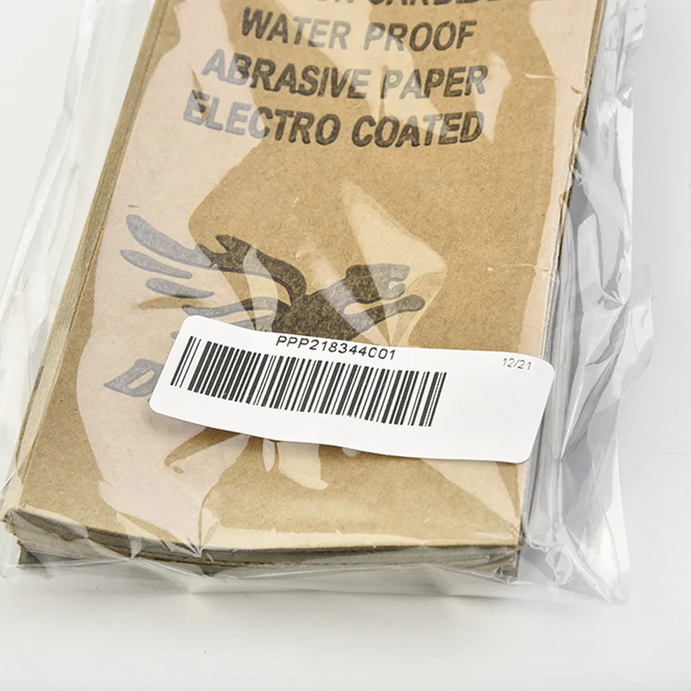 Essential 70pcs Wet Dry Sandpaper Pack 3 *5 12 for combo Grit 600/800/1000/1200/1500/2000/2500 for Precise Polishing and