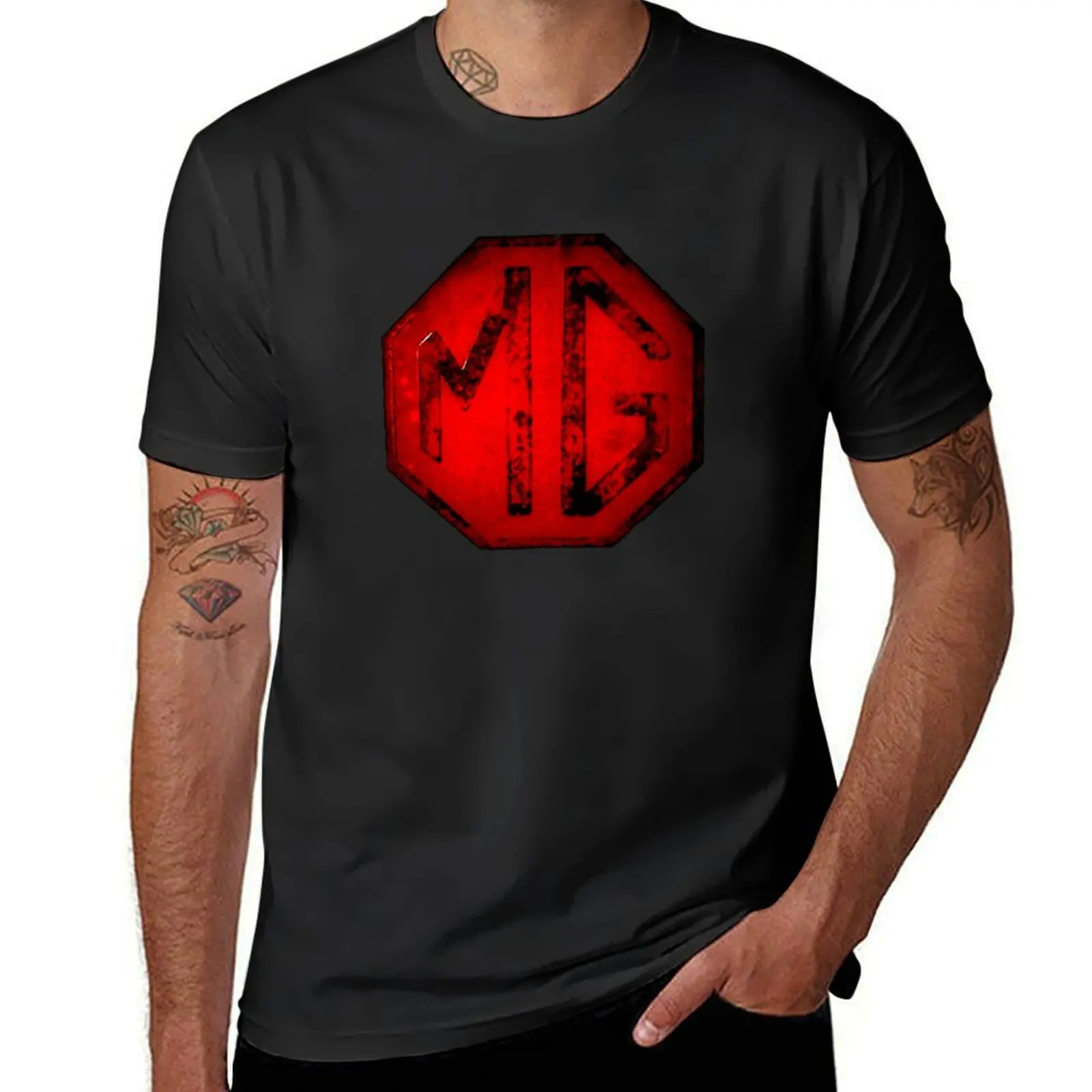 

MG Badge T-Shirt customs design your own oversized tshirts for men