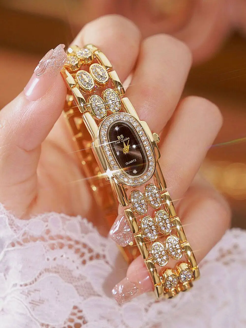 2025nuovo stile orologio da donna piccolo braccialetto fashiontrend luce lusso orologio da donnaSeikoquartz orologio da donna di lusso di alta qualità