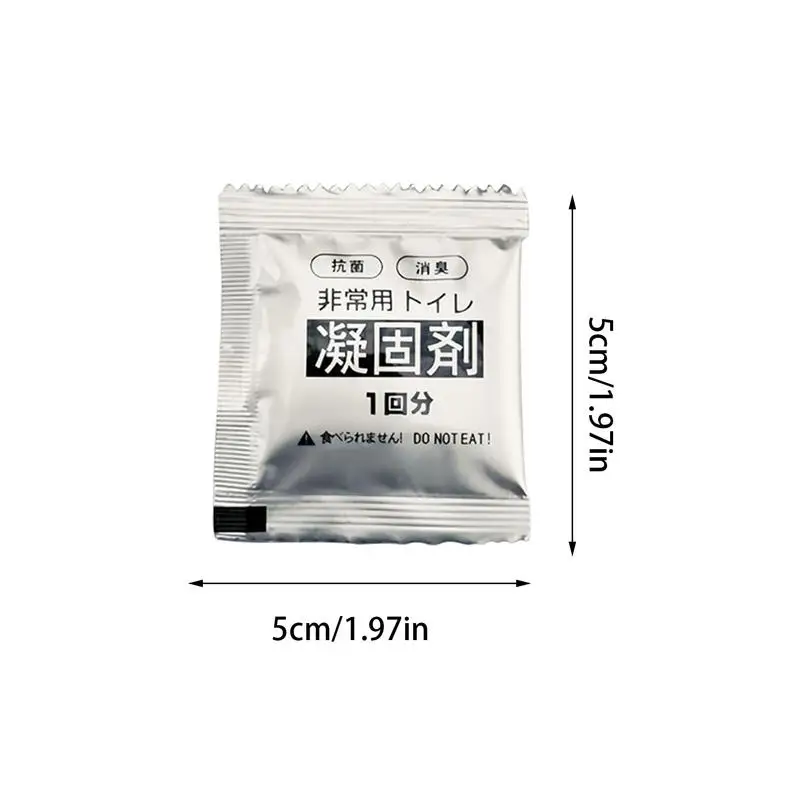 Camping Toilet Powder Liquid Waste Gelling Deodorizing Powder Eco Absorbent Gel Camping Toilet For Travel Portable Toilet