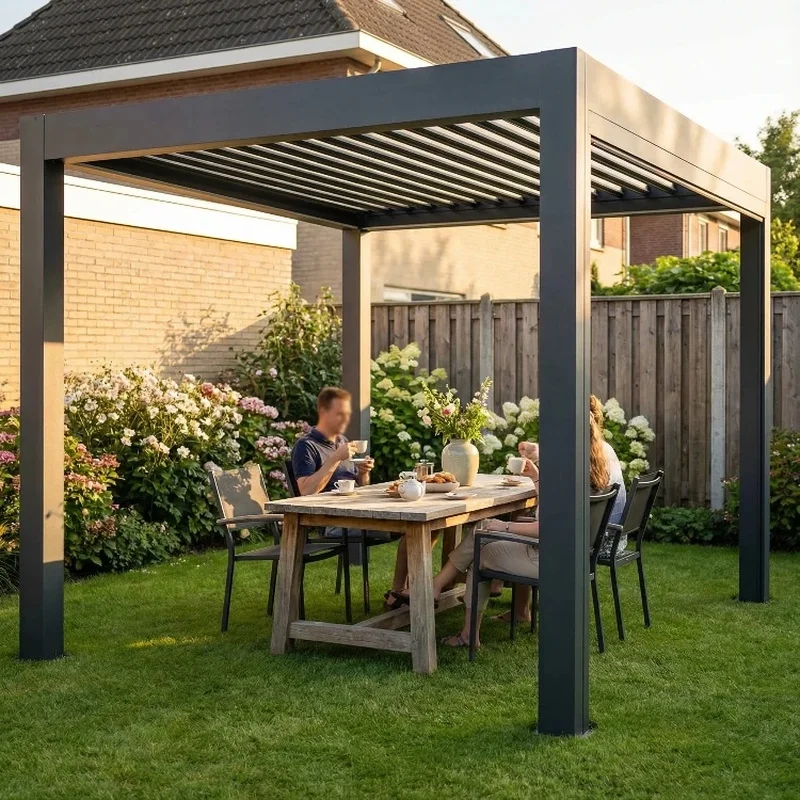 Luxury Design Unique Design Aluminum Garden Factory Pavilion