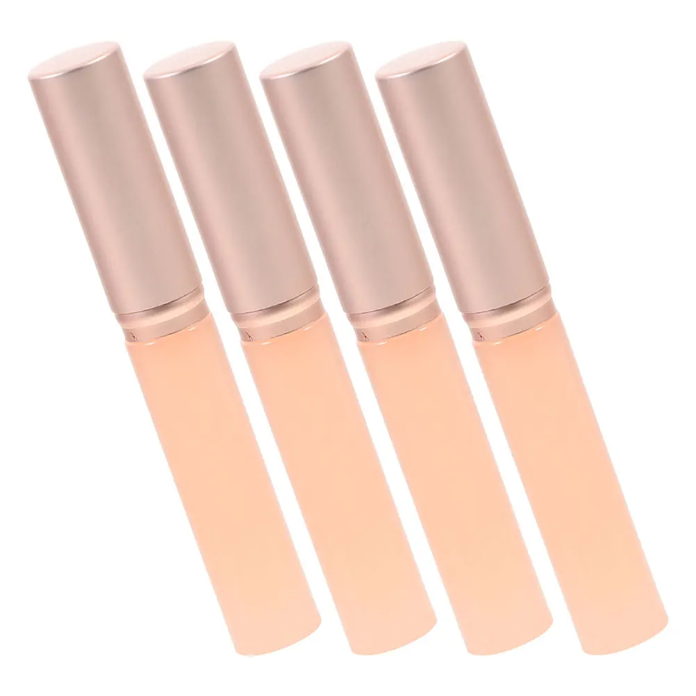 4 Stuks Duurzame Lipgloss Borstels Praktische Concealer Borstel Voor Oogschaduw Neus Schaduw Contouren Lipgloss Applicator