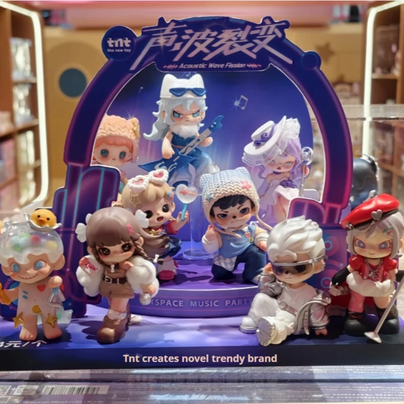 

Новая оригинальная серия Tntspace Acoustic Wave Fission, слепая коробка Rayan Zorra, кукла Mystery Box, модный коллекционный веер, индивидуальный подарок