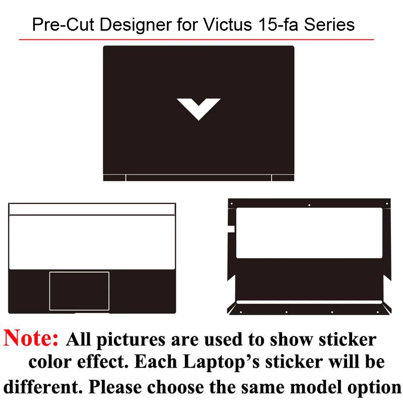Anti Scratch Palmrest Cover Laptop Skin Film Decal for HP Victus 16-r 16-t 16-d 15-fb 15-fa Series Pavilion Gaming 15-dk 15-ec