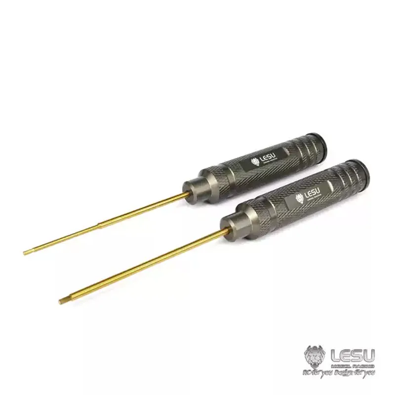 Lesu 1.5mm 2.0mm 2.5mm 3.0mm rc allen chave sextavada chave hexagonal alça destacável para tamiya 1/14 rc caminhão peças acessórios