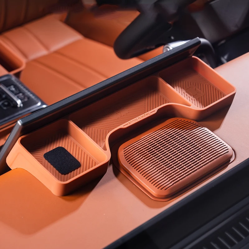 

For Jetour G700 2025 2026 Rear Storage Box Central Control Screen Dedicated Interior Storage Modification Accessories