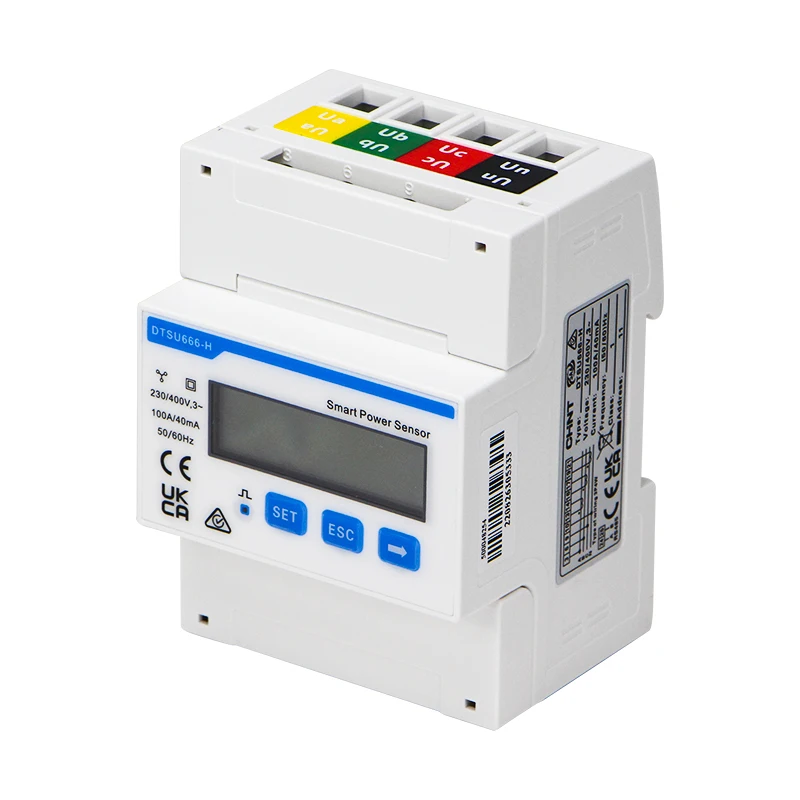 DSUT666 220V/380V 5-80A Electric Energy Meter Intelligent Digital Display Three-phase Micro Electronic