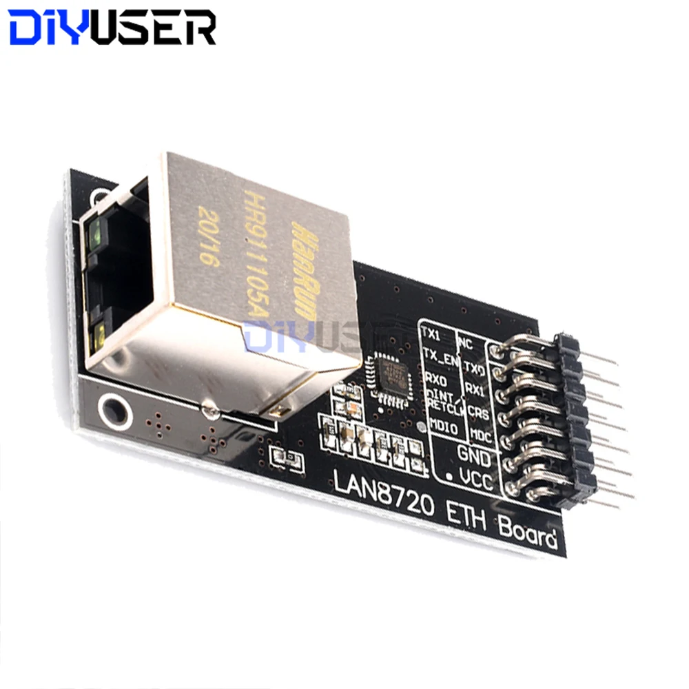 LAN8720 Ethernet Module, RMII Interface 3.3V PHY Transceiver for Ardniuo STM32 ESP32 Raspberry Pi Network Development image 6