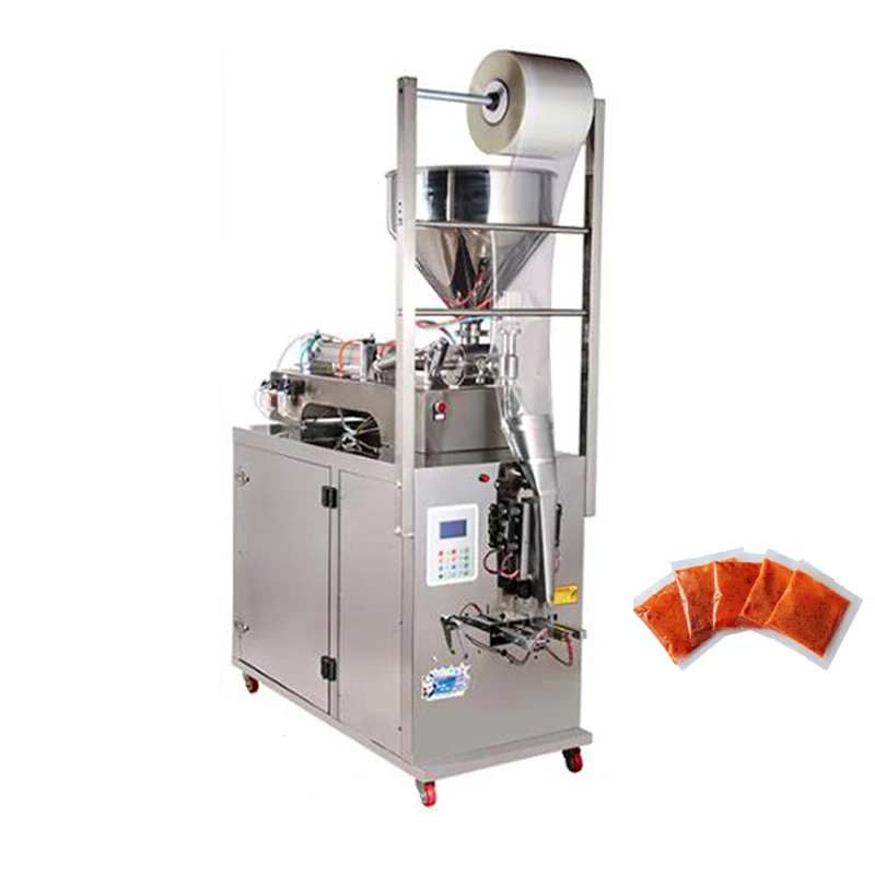 110V 220V Paste Packaging Machine For Liquid Soap Shampoo Lotion Perfume Quantitative Sealing Packing Machine Bag Maker Machine