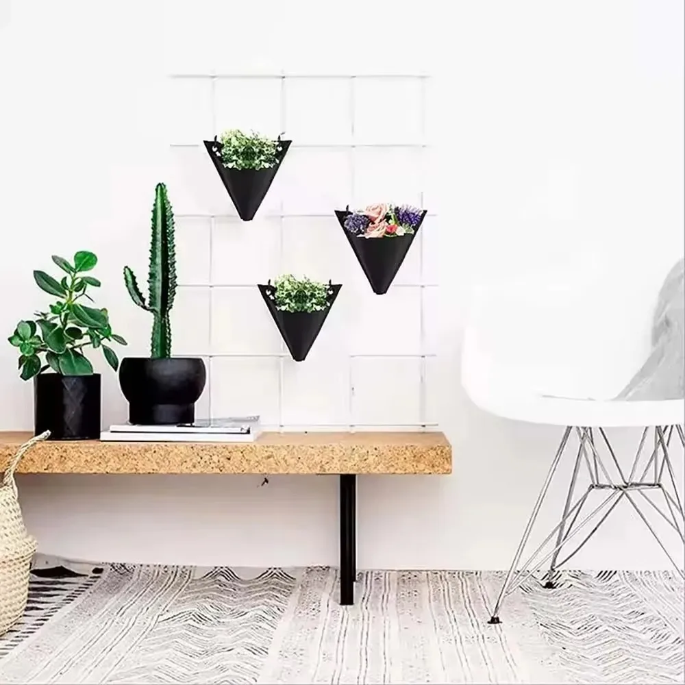 Grow Bags Wall Conical Flower Pouch Multipurpose Hangable Grow Bag for Vegetables Fruit Seedling Deck Greenhouse Gardening Porch