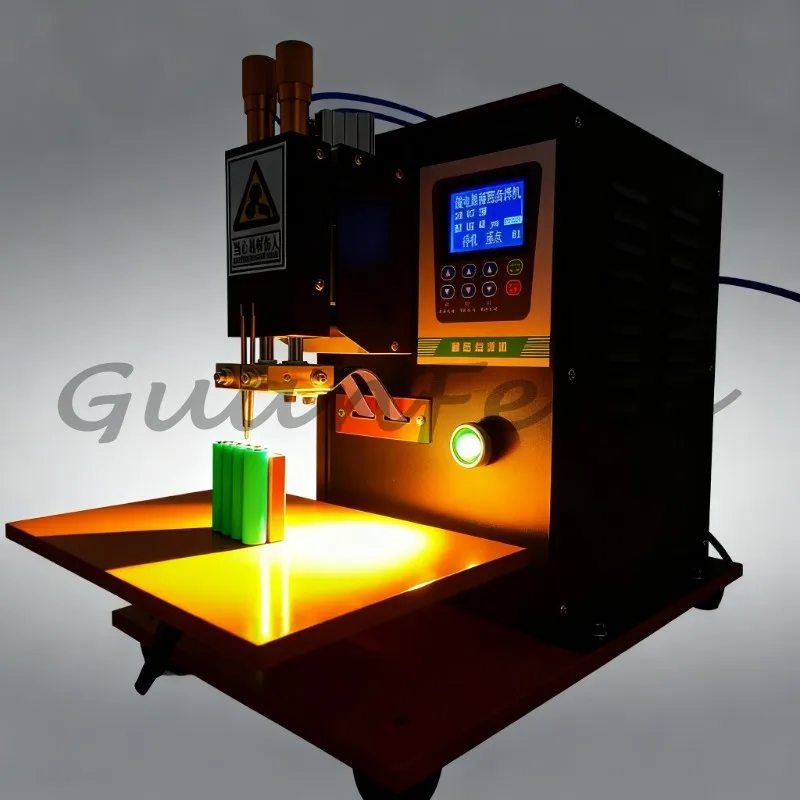Industrial Grade ZHY-2118 Pneumatic Pulse Spot Welding Machine, 3KW Lithium Battery Pack Production and Nickel Strip Welding