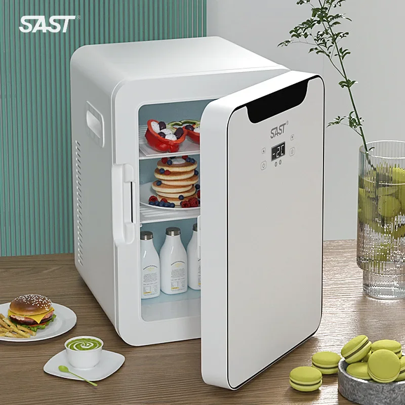 FirmHome StoreMini Buzdolabı Household Small Cold And Warm Box Car And Home Dual Purpose Student Dormitory Mini Refrigerator