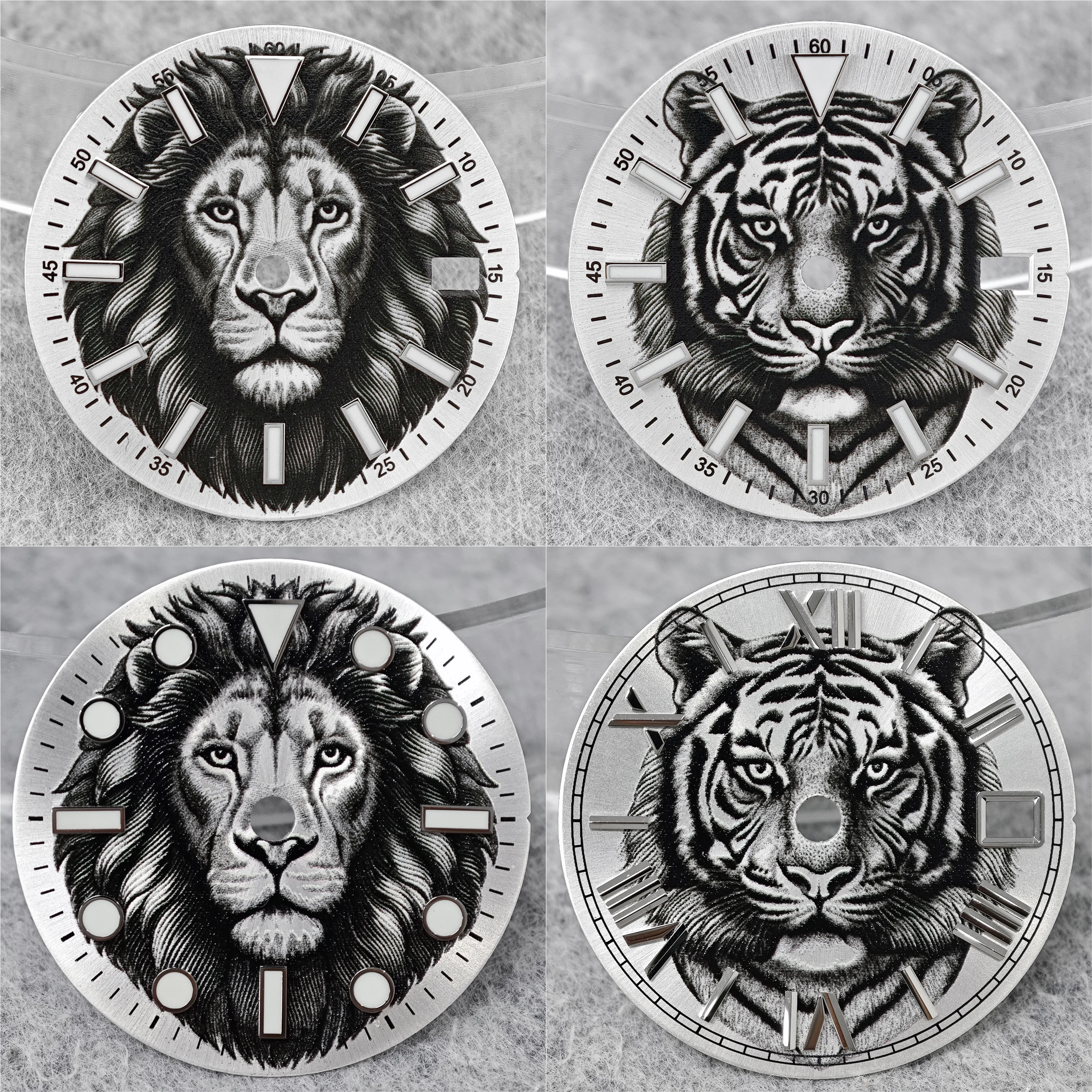 

28.5mm NH35 Dial New exclusively designed by Oumashi high-quality watch dial suitable for the NH35 movement 1