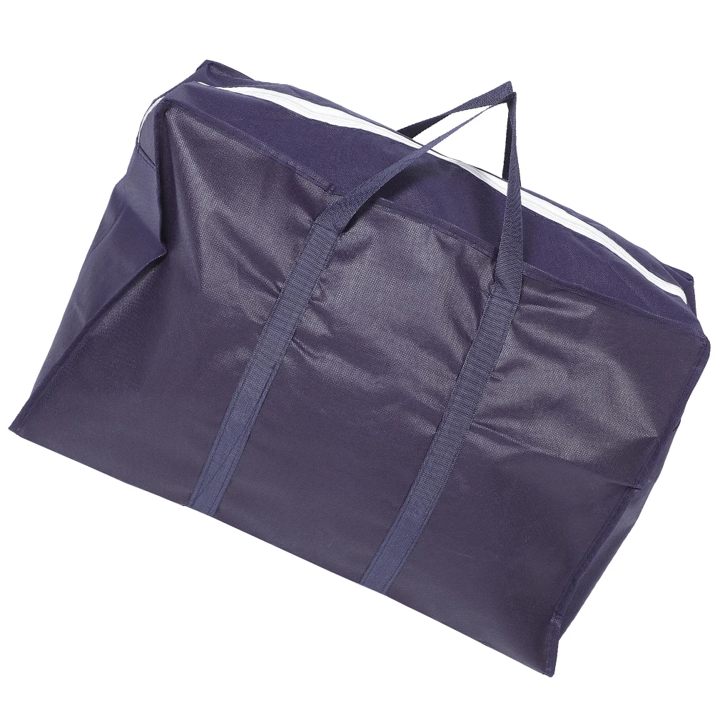 

Camping Storage Non woven Fabric Large Capacity 50x30x25cm Moving Bag Handles Clothes Travel Packing Pouch Bedding Bag