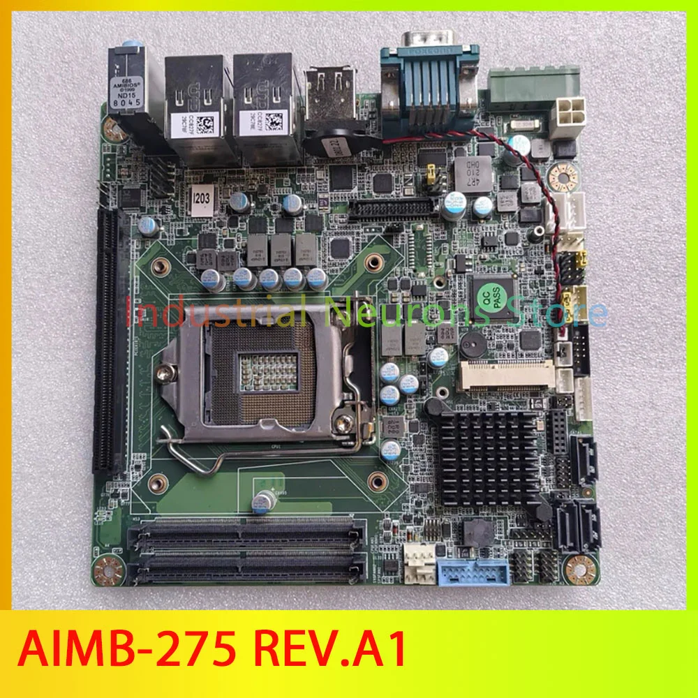 Dual port computer industrial control computer motherboard AIMB-275 REV.A1