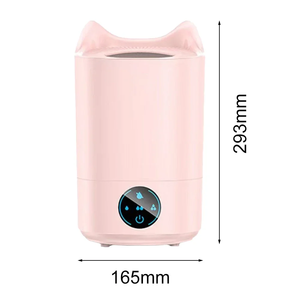 

LED Lighting Humidifier Mini Fog Humidifier Indoor Use Sleeping Environment Lightweight Design Multi-Color LED Lights