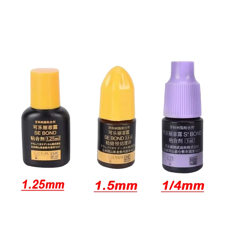 

Dental Kuraray Adhesive Bond 6 Bond 7 Orthodontics 1.25+1.5ml 2Bottle Composite Adhesive Oral Cavity Repair Nursing Material