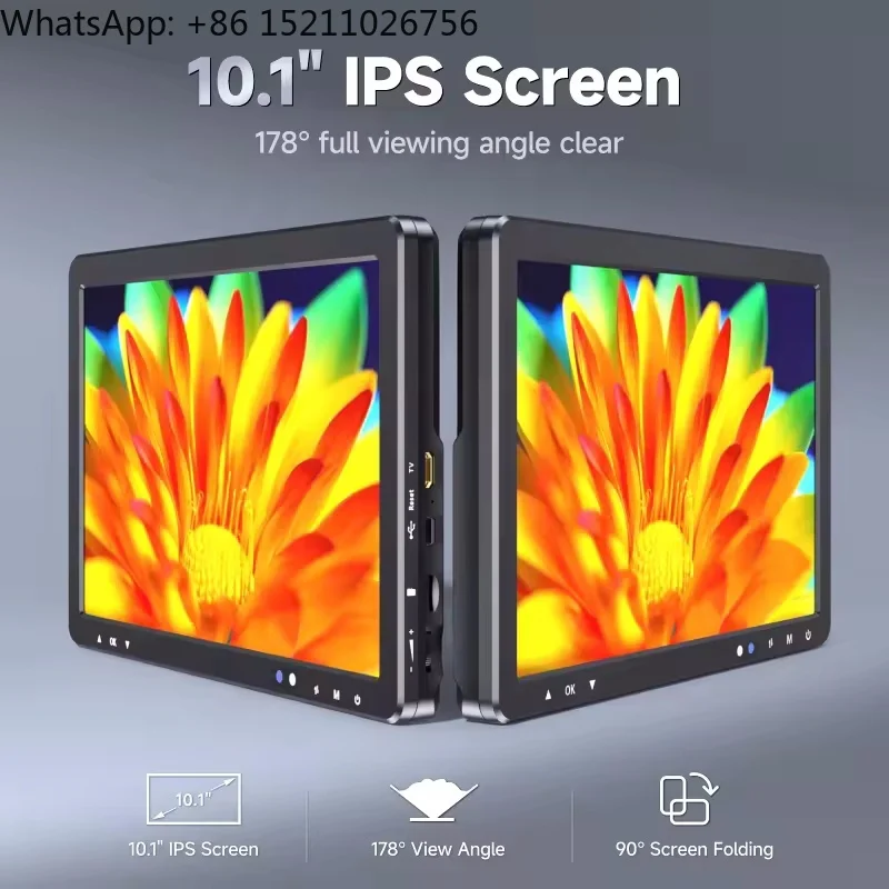 DM9 Max DM12 10.1 "HD IPS HD-MI مجهر رقمي 10 أضواء LED PC/TV متوافق مع LCD مجهر لحام للبالغين