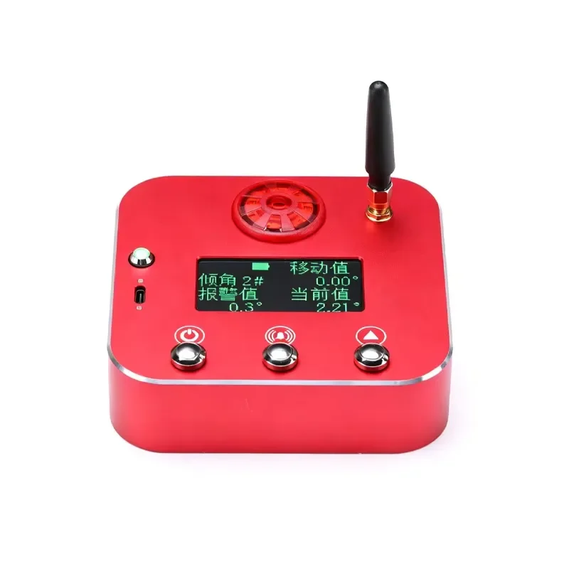 Nuclear Plant Tilt 001 Deg IP66 360 Range Magnetic Mount Sound Light Seismic Safety Alert Tool