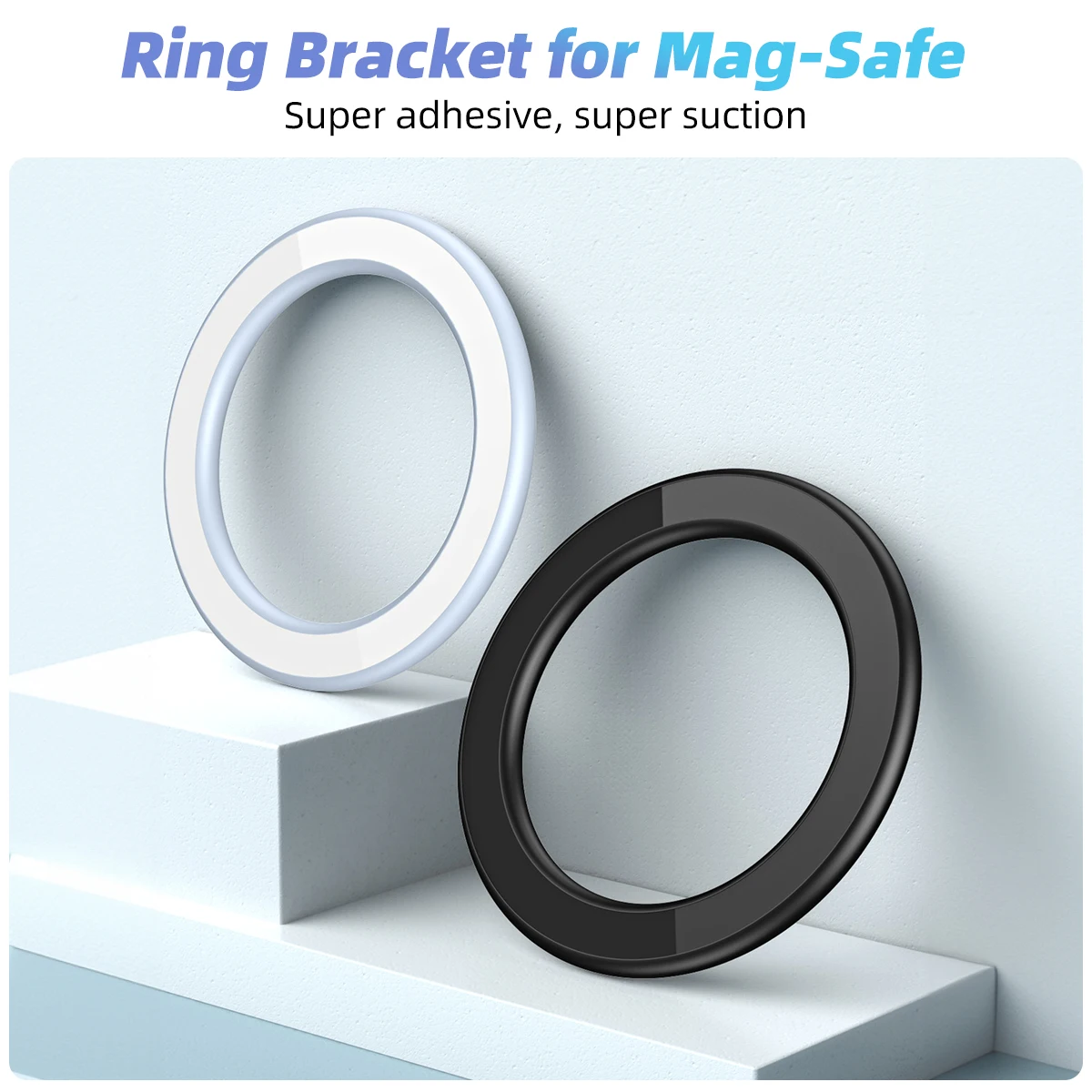 Magnetic Phone Holder For iPhone 14 13 12 Pro Max Magnet Ring Mount For Magsafe Smartphone Holder Stand for Wall Kitchen Car