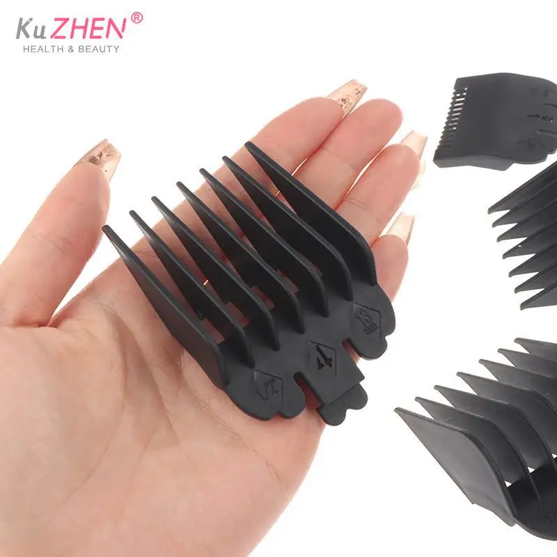 8/10PCS Electric Hair Clipper Limit Comb Hairdresser Caliper Positioning Comb Hair Clipper Accessories