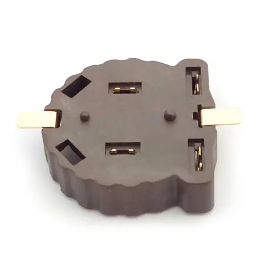 10PCS SMD SMT CR1220 CR1225 BS-1220-2 3V BUTTON CELL BATTERY SOCKET HOLDER CASE BOX HIGH QUALITY