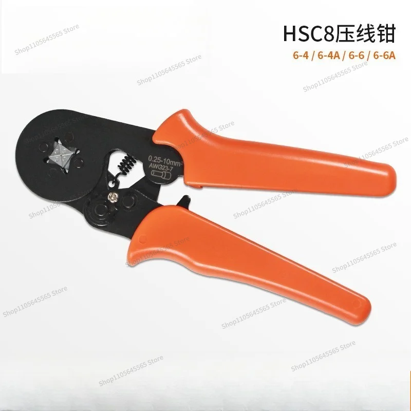 pince-a-sertir-auto-ajustable-hsc8-6-4-6-6-adaptee-aux-bornes-tubulaires-multifonctionnelle
