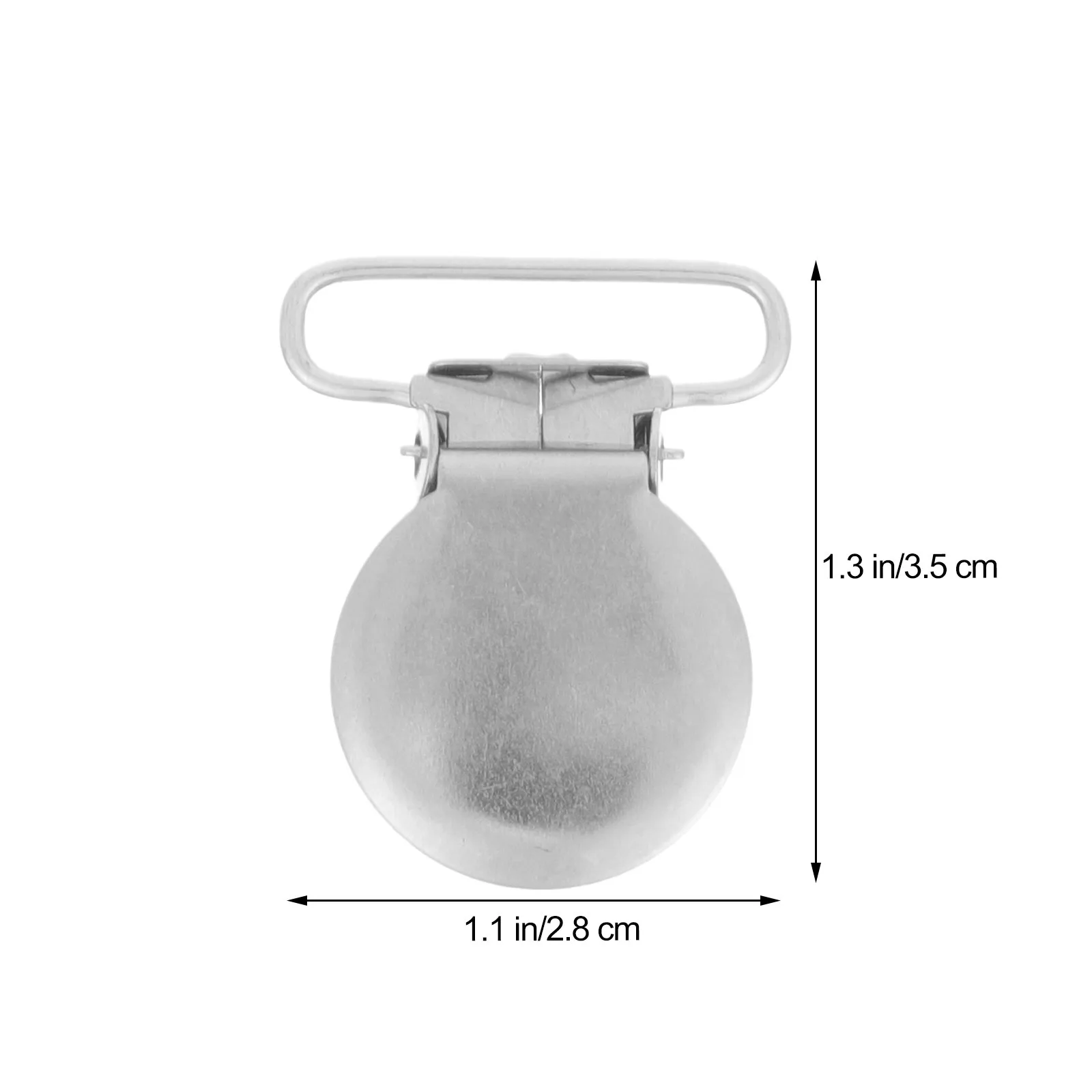 

10 шт., зажимы для держателя детской соски, металлические многофункциональные прочные зажимы для соски, зажим для прорезывания зубов, товары для младенцев, зажимы для прорезывания зубов