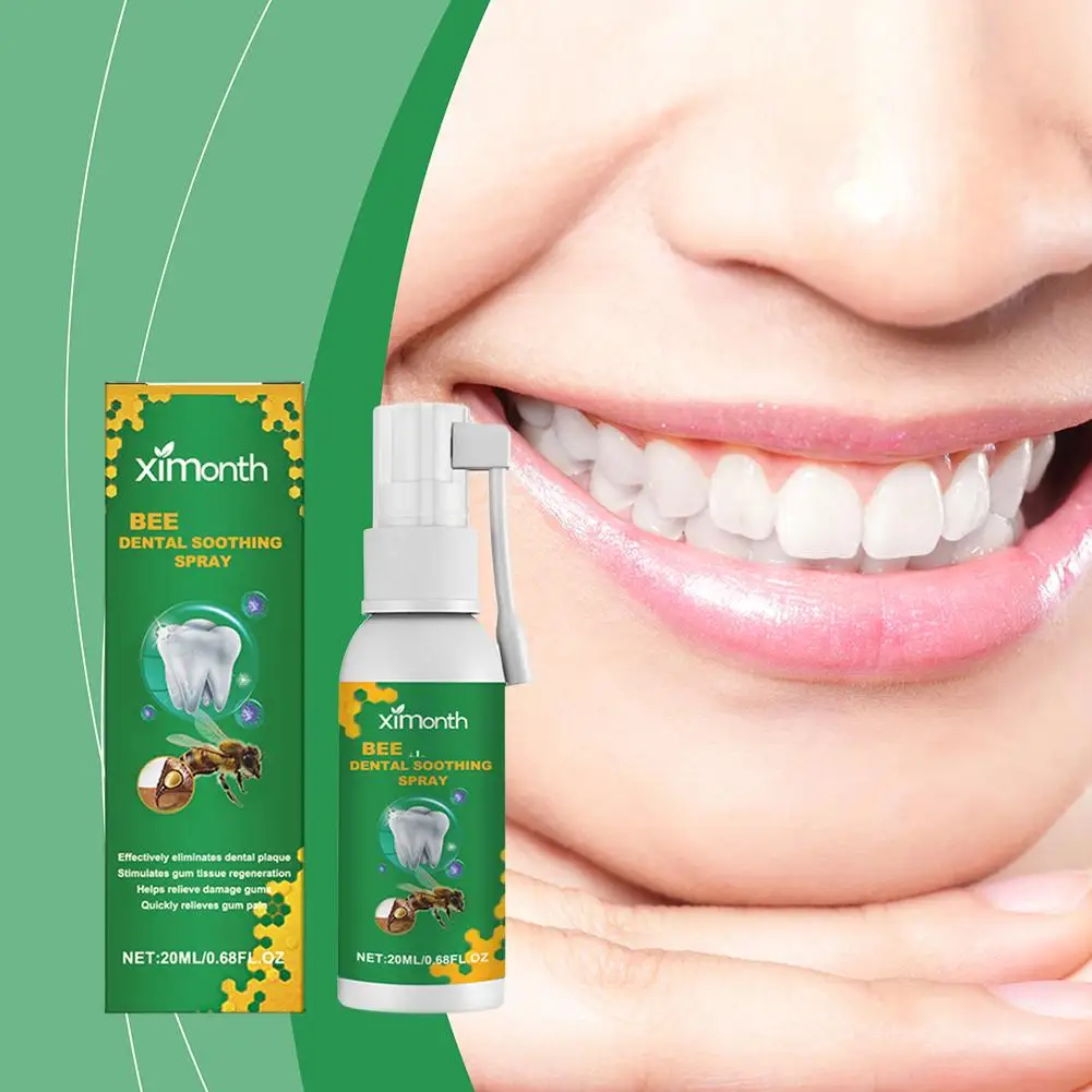 Propolis Oral Health Spray Verse Adem Tand Bescherming Ordor Tanden Vlek 20Ml Mondverlichting Tand Hygiëne Tanden Pers G3d2