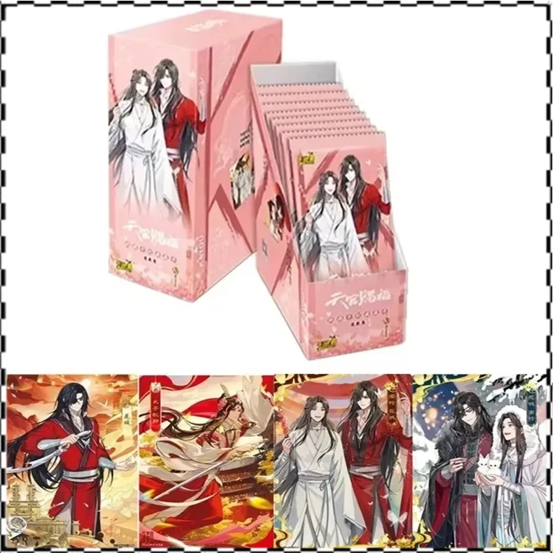 KAYOU Echte Hemelse Ambtenaren Zegenkaart Fenghua Hoofdstuk Anime Karakter Collectie Kaart Kinderen Speelgoed Kerst Verjaardagscadeau