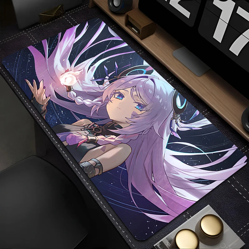 

Mousepad Laptop Office Cabinet HD Keyboard Pad PC Desk Mat Large Mouse Pad Non-slip G-genshin Impact Citlali Rubber Extended Pad