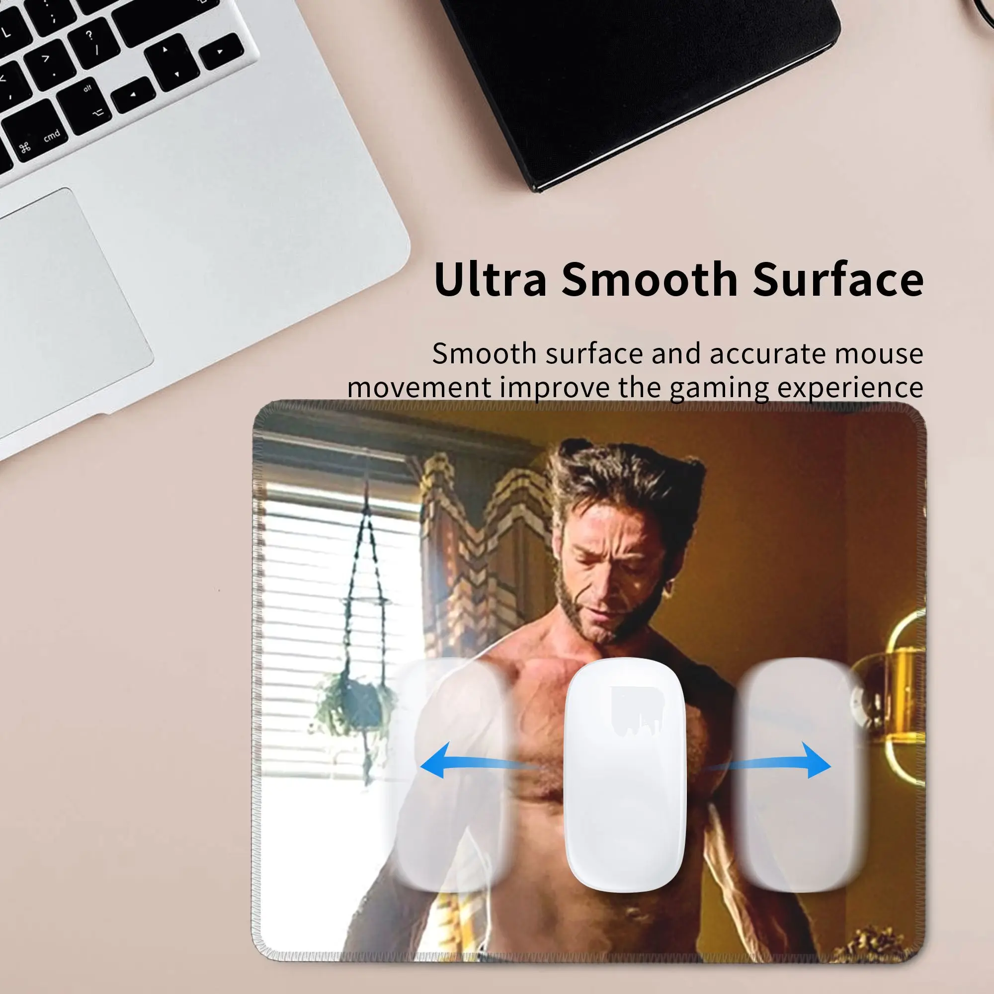 هيو جاكمان ماوس الوسادة الكمبيوتر لوحة المفاتيح ماوس حصيرة ألعاب الكمبيوتر المحمول مكتب حصيرة مكتب الملحقات الجدول الحصير