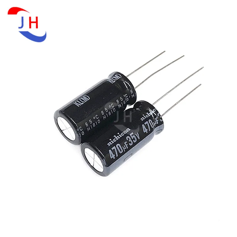 5/10PCS Aluminum Electrolytic Capacitor 35v470uf 12.5*25 KL Low Leakage Current 5mm Pin Distance 35V 470UF