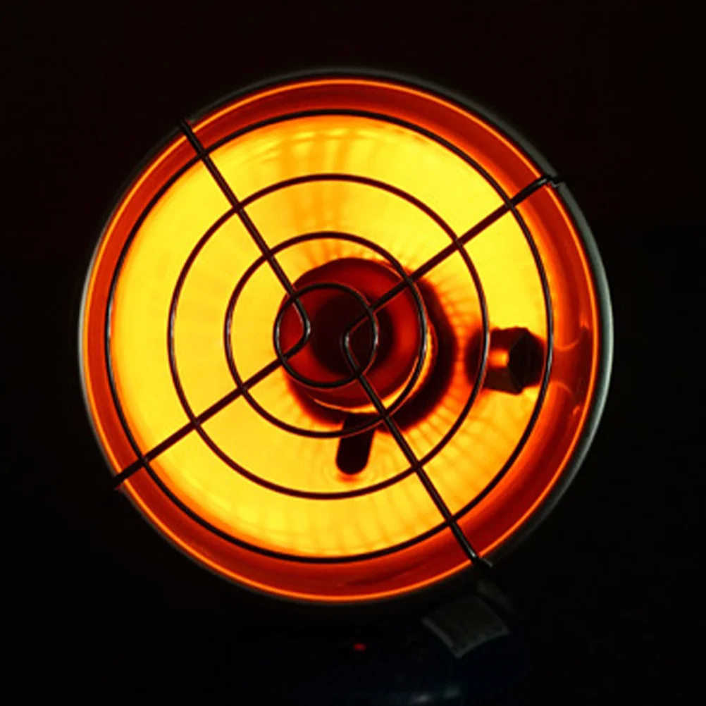 

1Set Outdoor Heater Portable Iron Space Heater for Tent Camping Travel Use Wide Heating Angle Odorless Burner with Safety Net