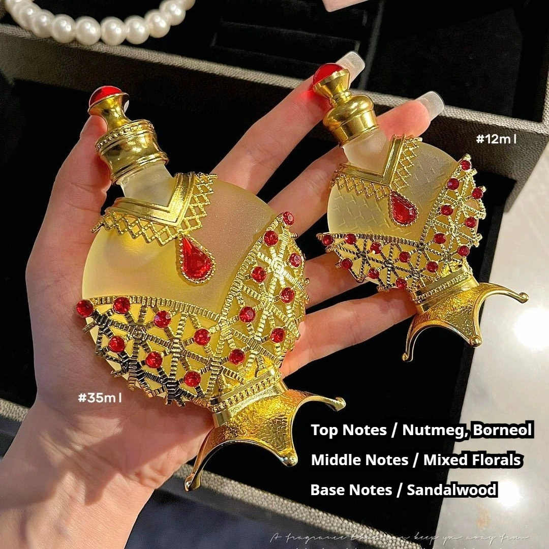 عطر فرمون عربي عطر شرقي ذهبي مركّز عطر منعش عطر زيت طبيعي عطر يدوم طويلاً