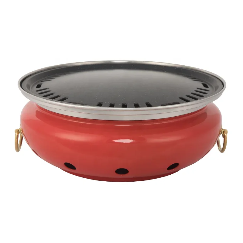 Hot Sale Convenient Outdoor Stainless Steel Grill Cast Iron Commercial Restaurant Charcoal Grill