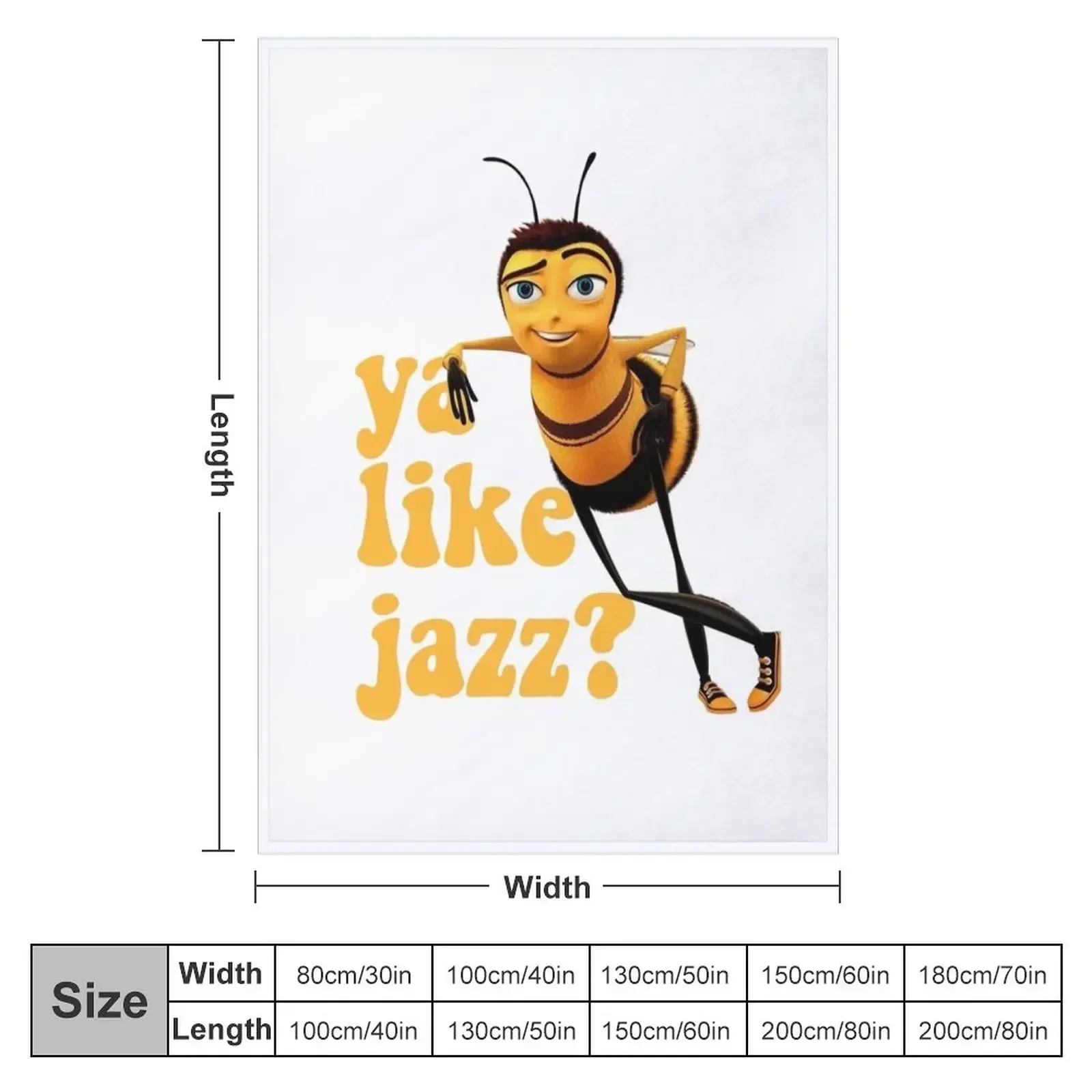 ya like jazz? Throw Blanket Camping Warm Flannel Fabric Thin Blankets