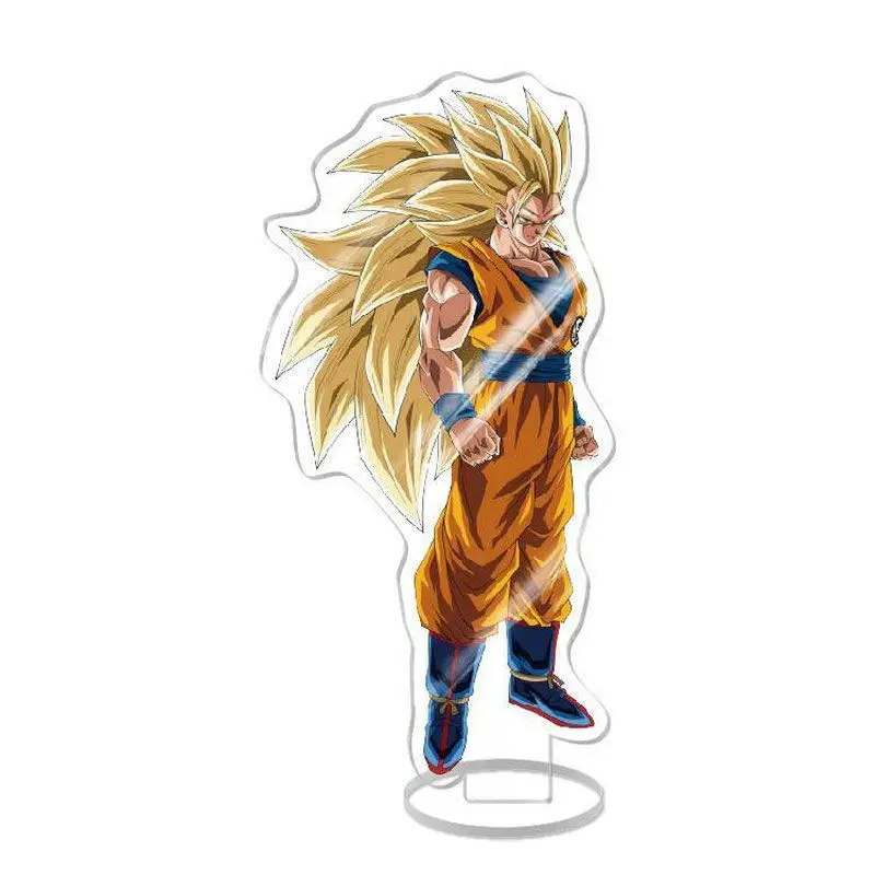 Dragon Ball Cartoon Cute Acrylic Stand Kawaii 2D Japanese Comic Student Desktop Ornament Animation Peripheral Wholesale view 5